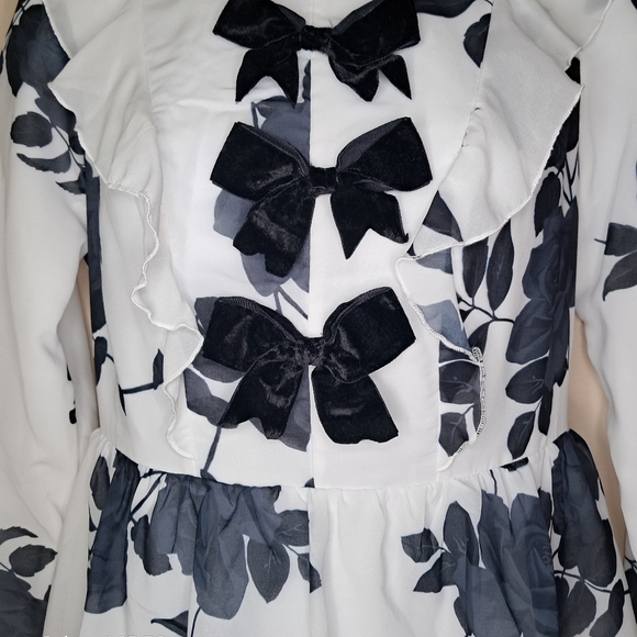 annah hariri Modest Floral Formal Maxi Dress W Ablution Friendly Sleeves NWT - Picture 10 of 13